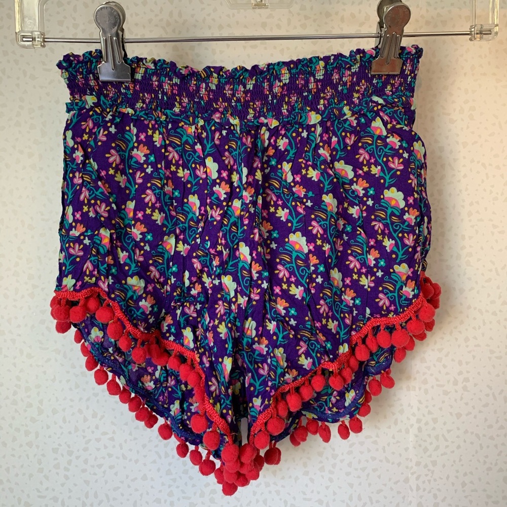 Natural Life floppy floral shorts